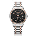 Montre à quartz pour homme NAKZEN – Design en croissant, style tendance et décontracté, étanche et luxueuse, avec affichage de la date (modèle 4021)
