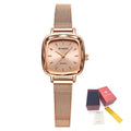 Montre pour femme RUIMAS – Style bracelet, luxe, étanche, mouvement à quartz, mode et décontractée (modèle 571)