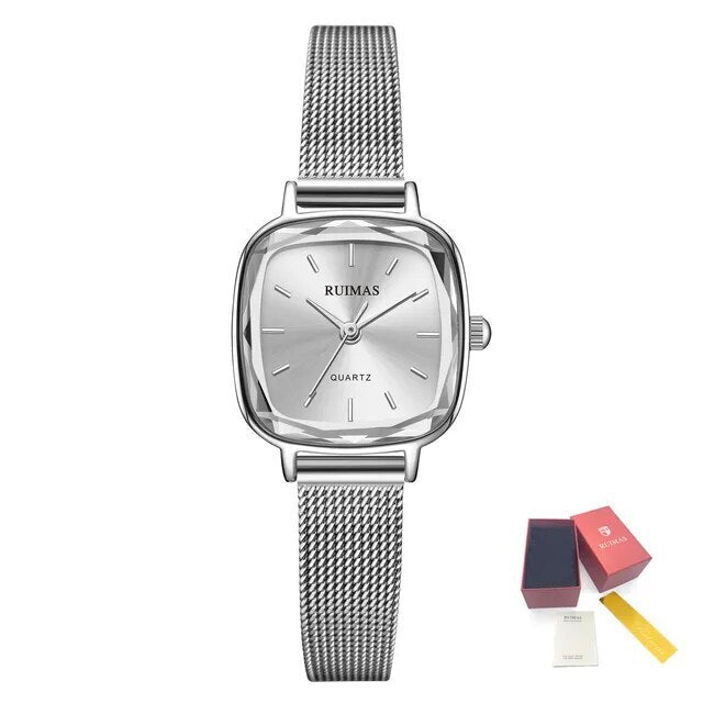 Montre pour femme RUIMAS – Style bracelet, luxe, étanche, mouvement à quartz, mode et décontractée (modèle 571)