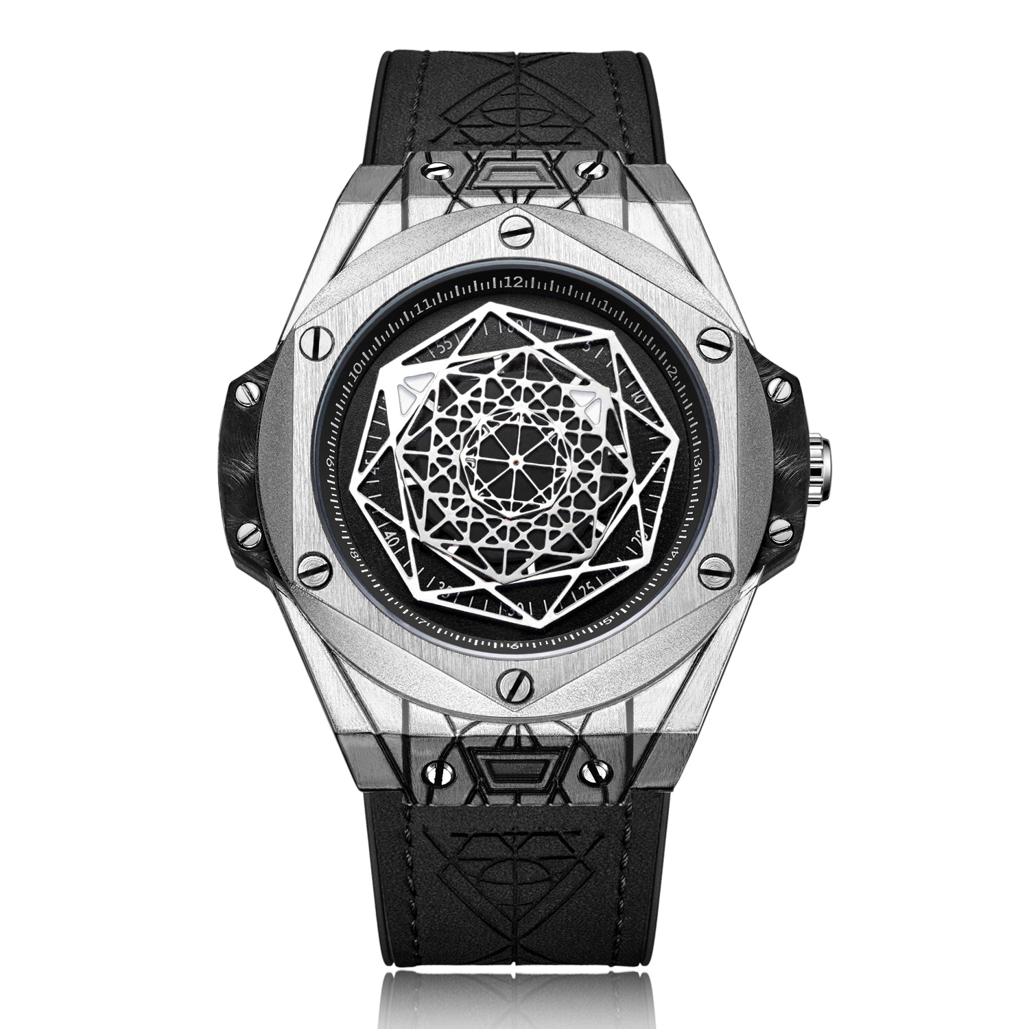 Montre pour homme RUIMAS – Style sport et mode, mouvement à quartz, bracelet en cuir, étanche, modèle décontracté 533