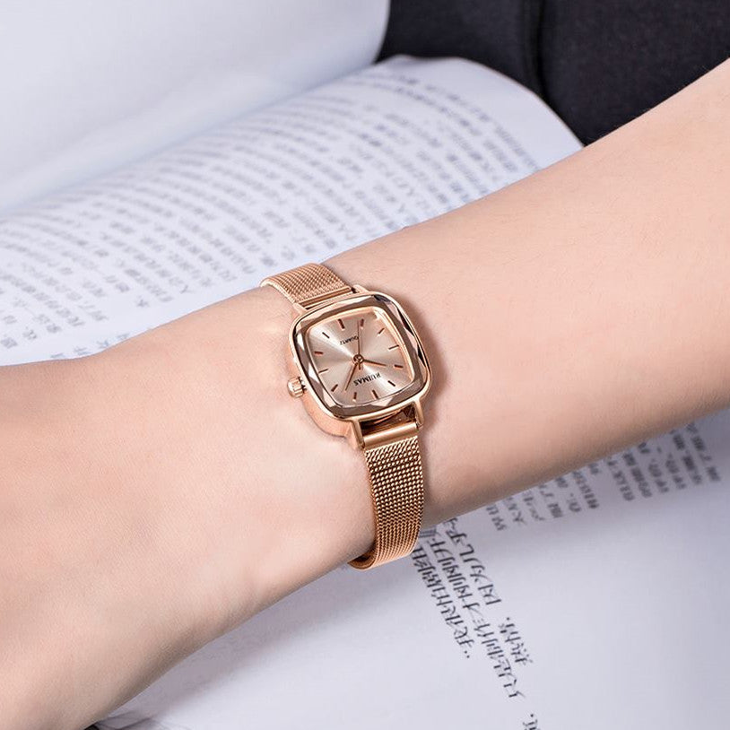Montre pour femme RUIMAS – Style bracelet, luxe, étanche, mouvement à quartz, mode et décontractée (modèle 571)