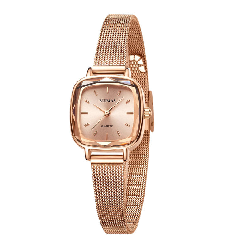 Montre pour femme RUIMAS – Style bracelet, luxe, étanche, mouvement à quartz, mode et décontractée (modèle 571)